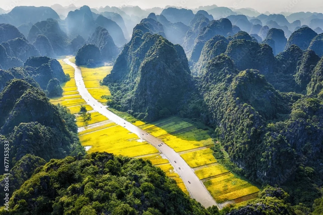 TRANG AN NINH BINH（トランアン・ニンビン省）― 世界中の人々を魅了する絶景 🌿🚣の画像