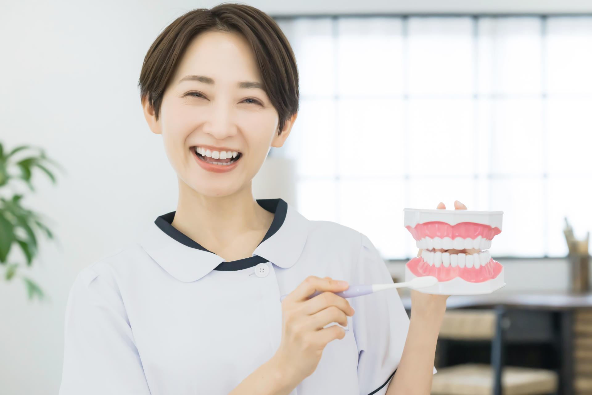 歯磨き講習のイメージ画像